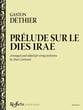 Prelude sur le Dies Irae Orchestra sheet music cover